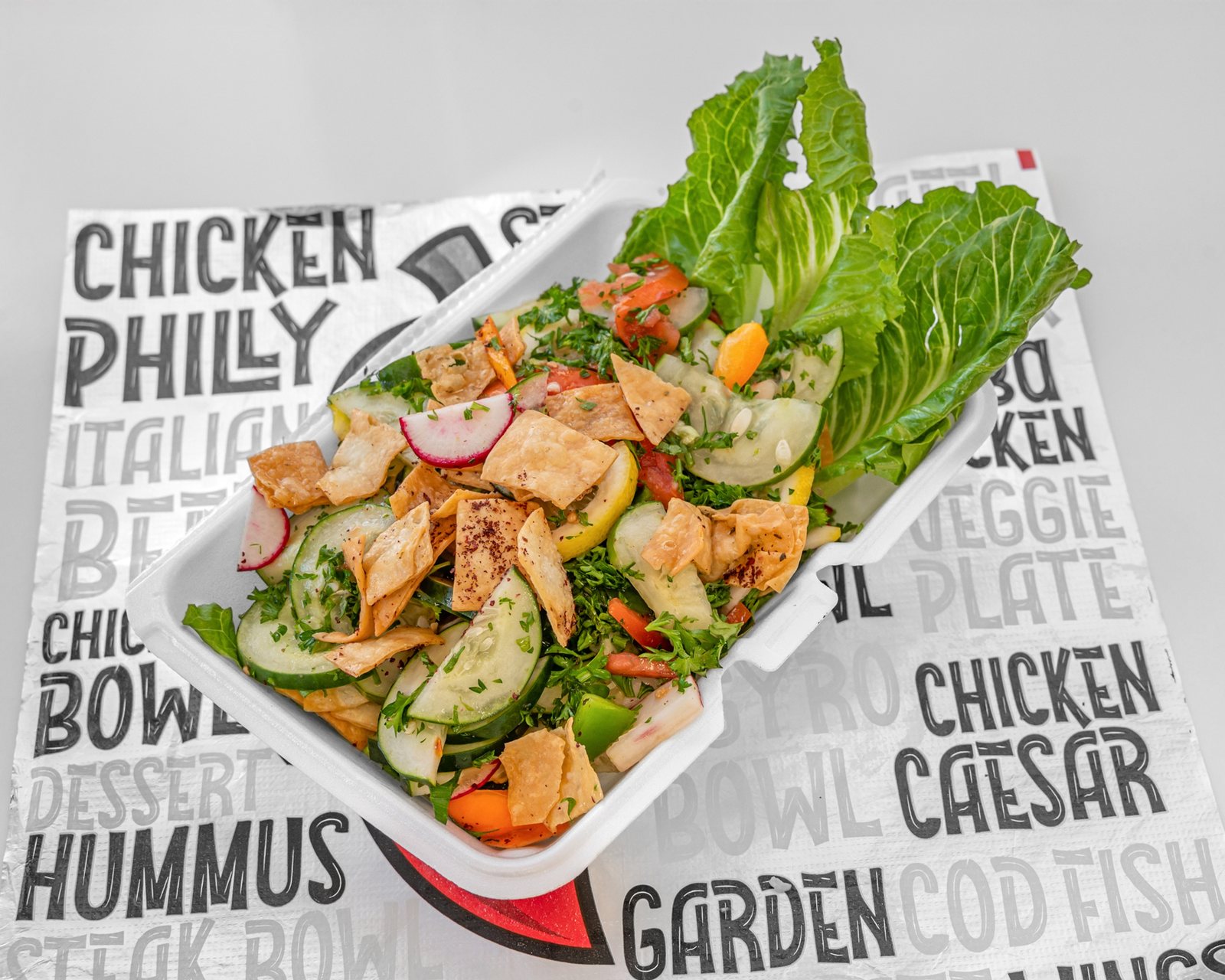 Fattoush Salad in Milwaukee